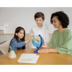 GLOBO TERRAQUEO LIDERPAPEL CON LUZ FISICO Y POLITICO DIAMETRO 20 CM