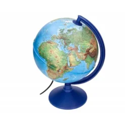 GLOBO TERRAQUEO LIDERPAPEL CON LUZ FISICO Y POLITICO DIAMETRO 26 CM