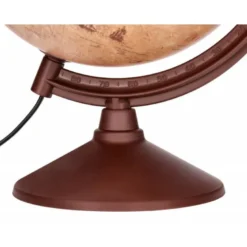 GLOBO TERRAQUEO LIDERPAPEL CON LUZ FISICO Y POLITICO ESTILO ANTIGUO DIAMETRO 26 CM