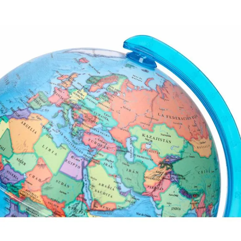 GLOBO TERRAQUEO LIDERPAPEL MAPA POLITICO DIAMETRO 15 CM