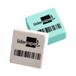 Goma de borrar Liderpapel Cuadrada Colores surtidos
