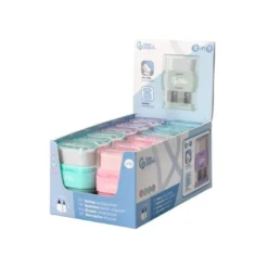 GOMA DE BORRAR LIDERPAPEL RECTANGULAR CON PROTECTOR PLASTICO SACAPUNTAS 2 USOS COLORES SURTIDOS