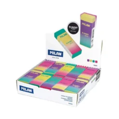 GOMA DE BORRAR MILAN NATA 320 SUNSET COLORES SURTIDOS 