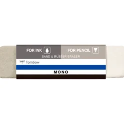 GOMA DE BORRAR TOMBOW MONO DOBLE PARA TINTA Y LAPIZ