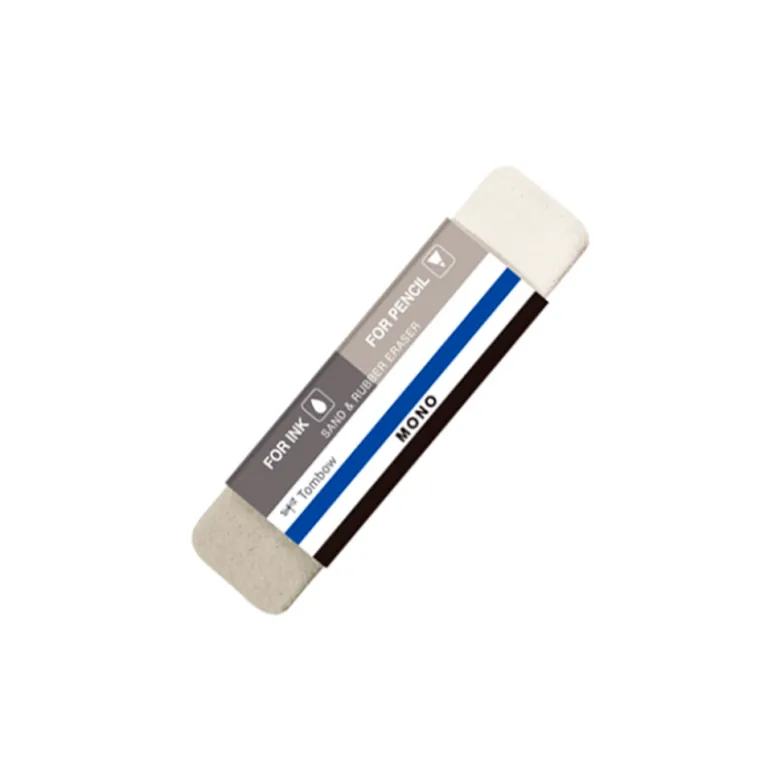 GOMA DE BORRAR TOMBOW MONO DOBLE PARA TINTA Y LAPIZ