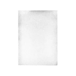 GOMA EVA CON PURPURINA BIODEGRADABLE LIDERPAPEL 50X70CM 60G/M2 ESPESOR 2 MM BLANCO