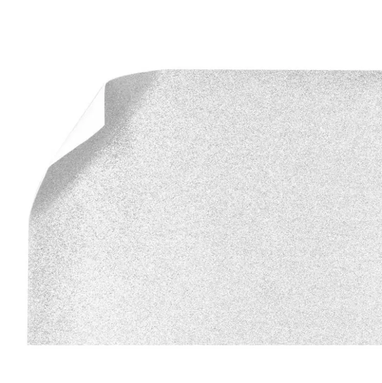 GOMA EVA CON PURPURINA BIODEGRADABLE LIDERPAPEL 50X70CM 60G/M2 ESPESOR 2 MM BLANCO
