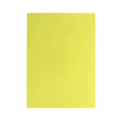 Goma eva liderpapel color amarillo paquete de 10 hojas