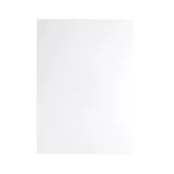 Goma eva liderpapel color blanco paquete de 10 hojas