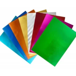 Goma eva Liderpapel Metalizada Azul Claro 50x70 cm