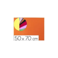 Goma Eva Liderpapel textura toalla color naranja