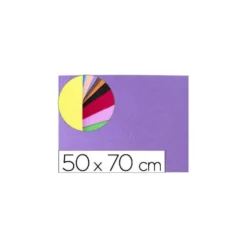 Goma Eva Liderpapel textura toalla color lila