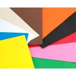 Goma Eva Liderpapel 50x70 cm 60 gr Espesor de 1,5 mm Colores Surtidos