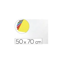 Goma eva Ondulada Liderpapel 50x70 cm color Blanco