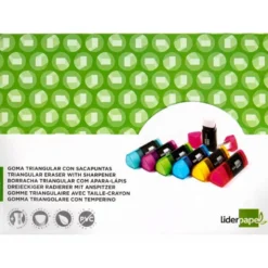 Goma marca Liderpapel triangular