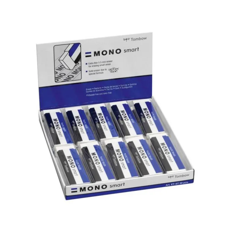 GOMA TOMBOW MONO SMART EXTRA FINA 5,5 MM PARA BORRADO DE PRECISION