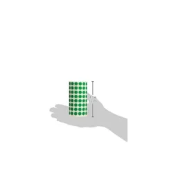Gomets Apli circulares color verde 10,5mm