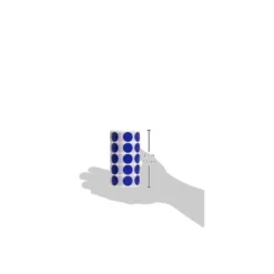 Gomets Apli circulares color azul 20mm