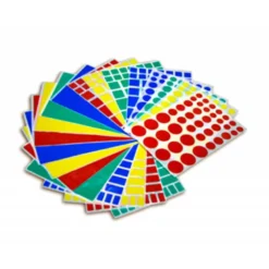 Gomets Apli figuras geometricas Grandes Bolsa 12 hojas