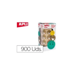 Gomets Apli smile color dorado 20mm