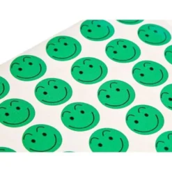 Gomets Apli smile color verde 20mm