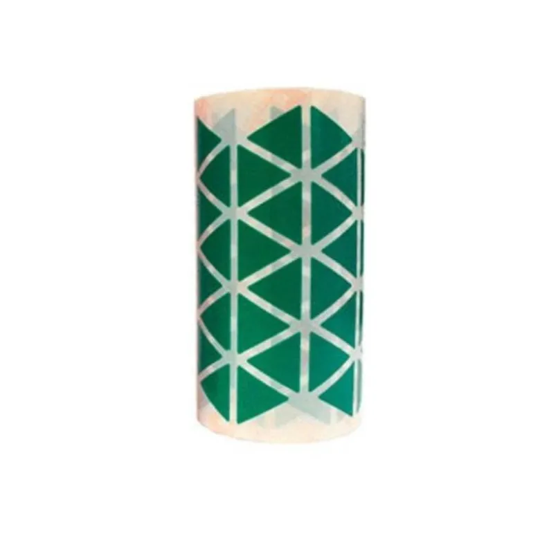 Gomets Apli triangulares color Verde 21x21x21mm