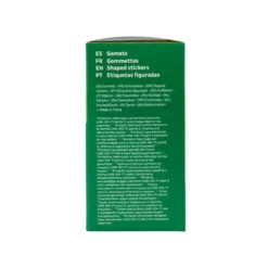 GOMETS LIDERPAPEL AUTOADHESIVO S REDONDO NUMEROS 20 MM COLORES SURTIDOS ROLLO DE 1000 UNIDADES EN CAJA DE CARTON