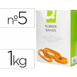 Gomillas elasticas Q-connect 1000 gr numero 5
