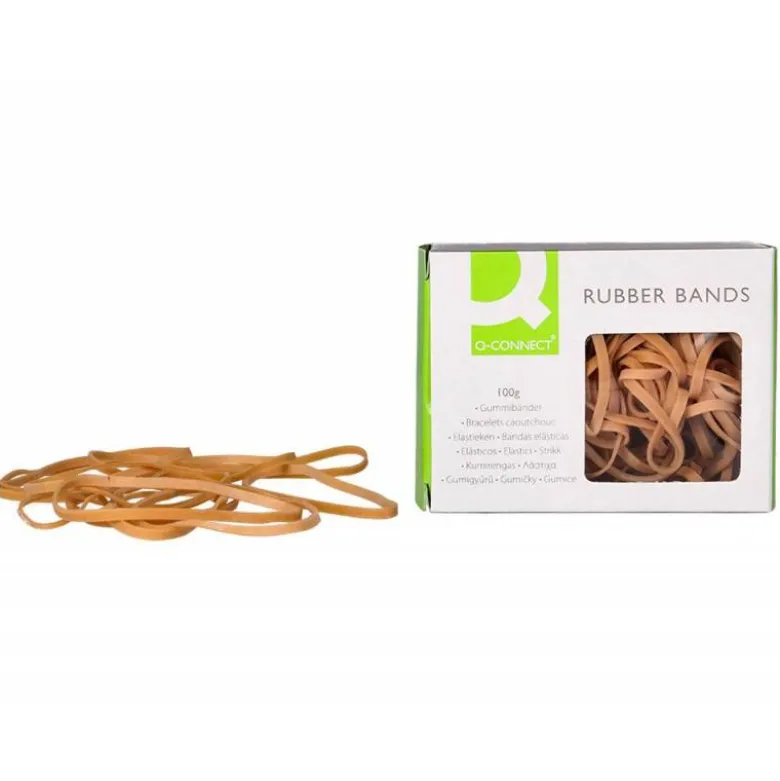 Gomillas elasticas q-connect 100 gr num. 33