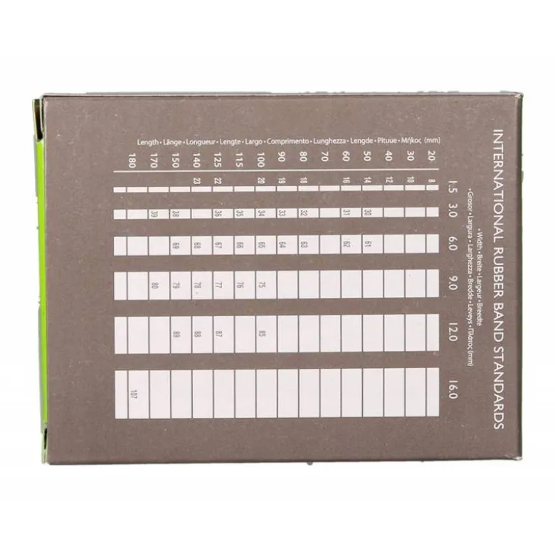 GOMILLAS ELASTICAS Q-CONNECT 100 GR 60X3 MM NUMERO 31