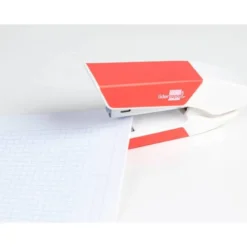 GRAPADORA LIDERPAPEL CON REGALO DE EXTRAEGRAPAS Y CAJA DE 1000 GRAPAS 22/6 24/6 CAPACIDAD 20H COLOR CORAL