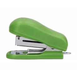 GRAPADORA LIDERPAPEL ECOUSE MINI CAPACIDAD 12 HOJAS 100% PLASTICO RECICLADO CON CAJA DE 1000 GRAPAS 26/6