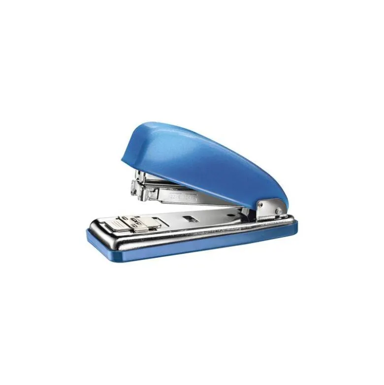 Grapadora Petrus 226 Classic wow Azul metalizado Capacidad de 30 hojas