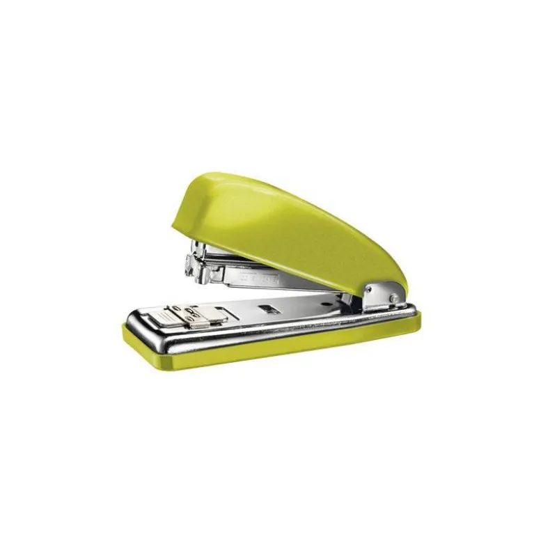 Grapadora Petrus 226 Classic wow Verde metalizado Capacidad 30 hojas