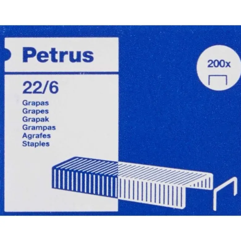 Grapadora Petrus 226 Classic wow Verde metalizado Capacidad 30 hojas