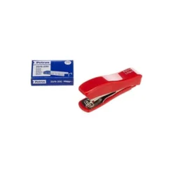 GRAPADORA PETRUS LILIPUT 200 RECYCLE CAPACIDAD 12 HOJAS + CAJA GRAPAS 23/6 COLORES SURTIDOS