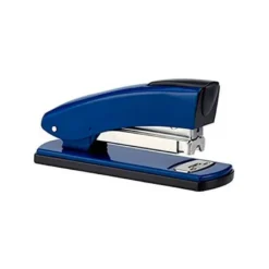 Grapadora Petrus 2001p azul capacidad 20 hojas.