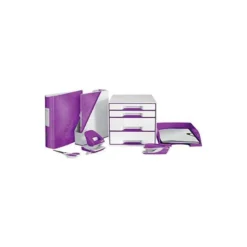 Grapadora Petrus Wow 635 Color Purpura 30 hojas