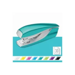 Grapadora Petrus Wow 635 Color Turquesa 30 hojas