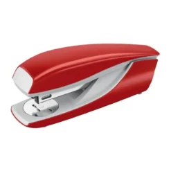 GRAPADORA PETRUS 635 WOW ROJO METALIZADO CAPACIDAD 30 HOJAS EN BLISTER USA GRAPAS 22/6 24/6 Y 26/6