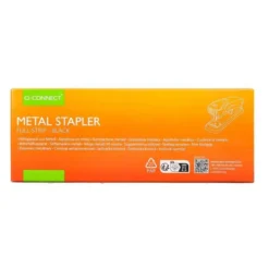 GRAPADORA Q-CONNECT KF14211 METALICA NEGRA CAPACIDAD 20 HOJAS