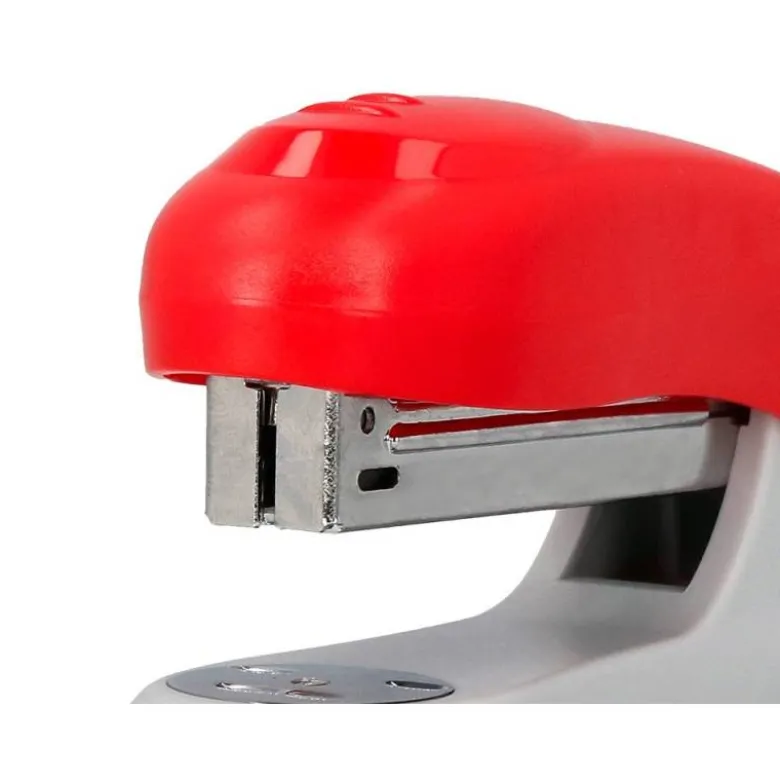 GRAPADORA Q-CONNECT KF14206 PLASTICO ABS ROJA CAPACIDAD 20 HOJAS