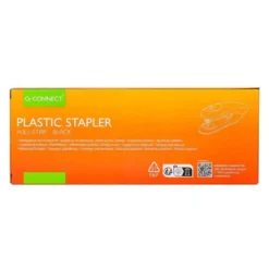 GRAPADORA Q-CONNECT KF14207 PLASTICO ABS NEGRA CAPACIDAD 20 HOJAS