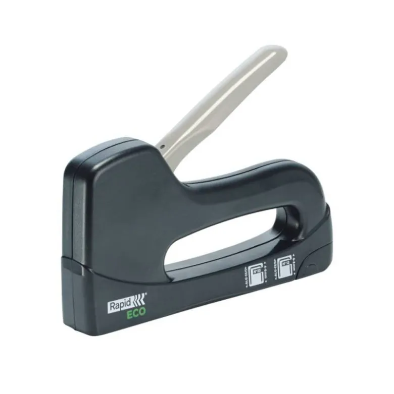 GRAPADORA RAPID CLAVADORA ECO COLOR NEGRO UTILIZA GRAPAS Nº 13 Y Nº 53