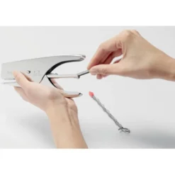 GRAPADORA RAPID DE TENAZA S51 METALICA CAPACIDAD DE GRAPADO 15 HOJAS USA GRAPAS 21/4 CROMADA