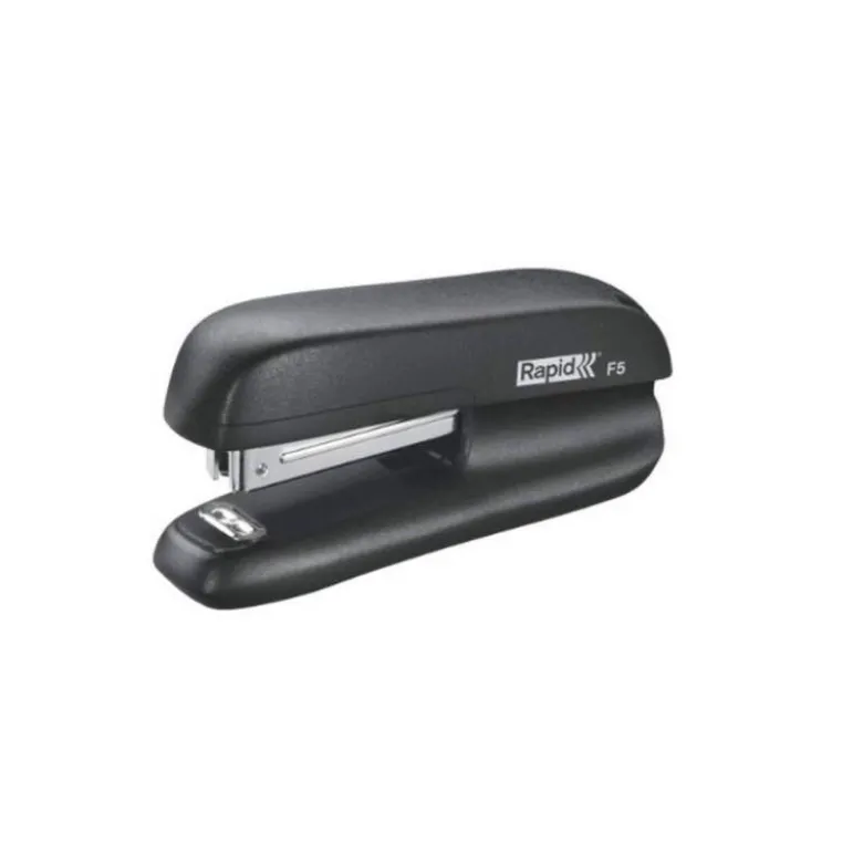 GRAPADORA RAPID F5 MINI PLASTICO CAPACIDAD DE GRAPADO 10 HOJAS USA GRAPAS N 10 COLOR NEGRO