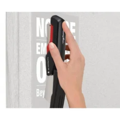 GRAPADORA RAPID SUPREME S50 PLASTICO CAPACIDAD DE GRAPADO 50 HOJAS USA GRAPAS 24/6-8+ Y 26/6-8+ COLOR NEGRO/ROJO