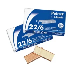 Grapas Petrus nº 26/6 galvanizada. Caja de 1000 grapas.