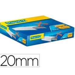 GRAPAS RAPID DUAX STRONG CAJA DE 1000 UNIDADES GALVANIZADA