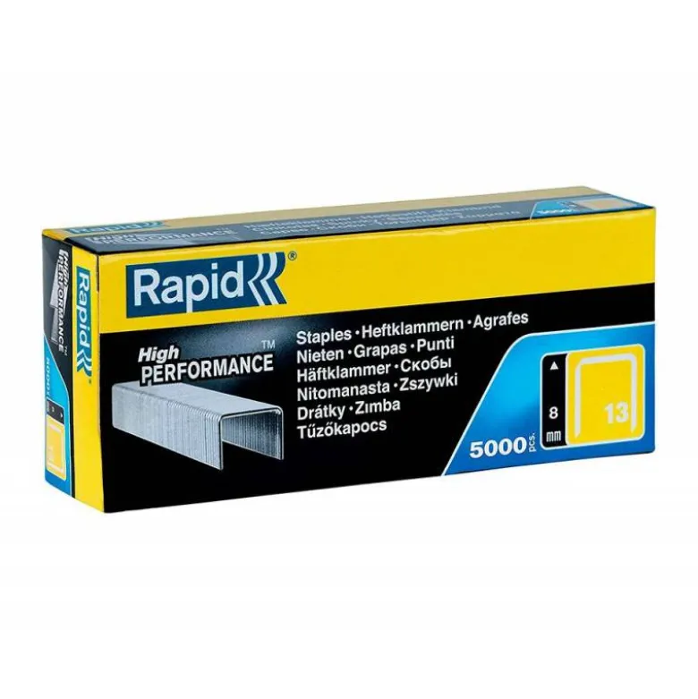 GRAPAS RAPID 13/8 MM GALVANIZADA CAJA DE 5000 UNIDADES